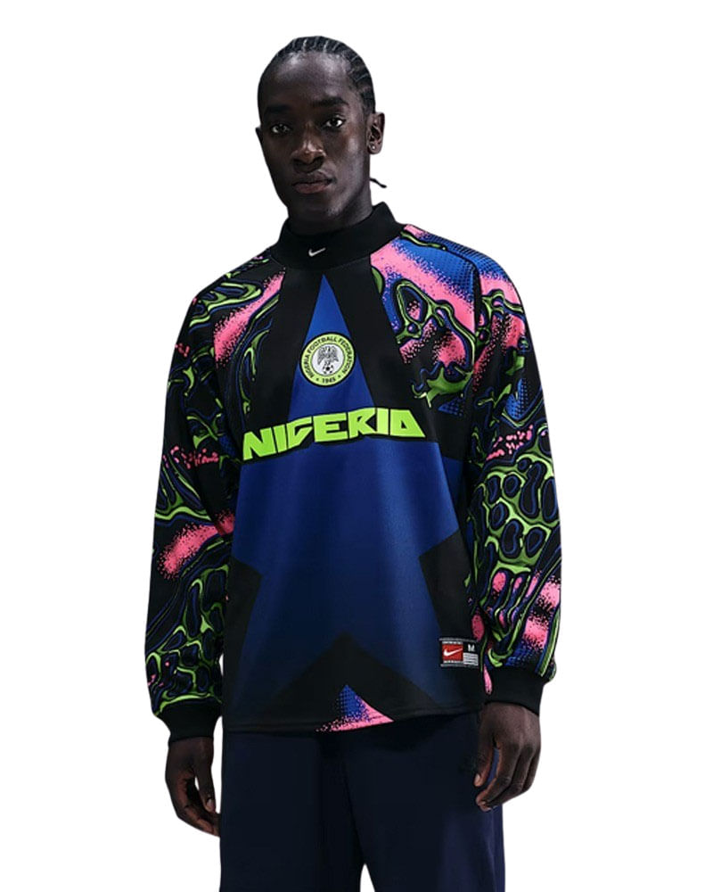 Camisa de Futebol Nike de Goleiro Nigéria Masculina - Camisa de Futebol Nike de Goleiro Nigéria Masculina - P