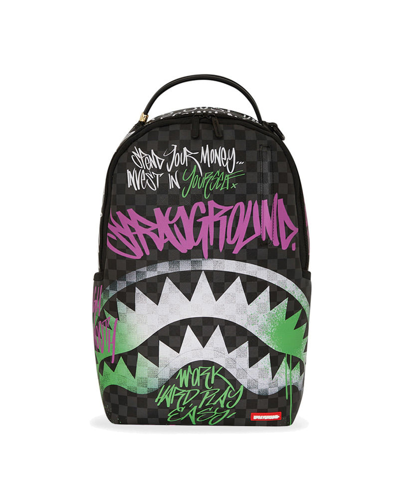 Mochila Sprayground Spray Poetry New Version Unissex